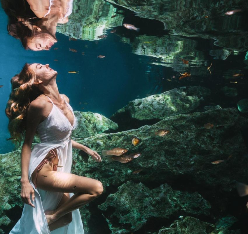 Underwater Portrait Photo shoot